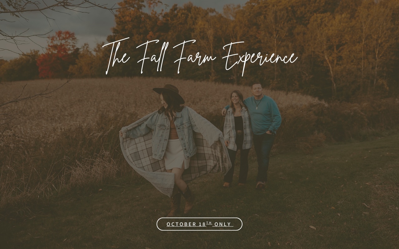 Fall Sessions at Mills Family Farm – October 18th Only