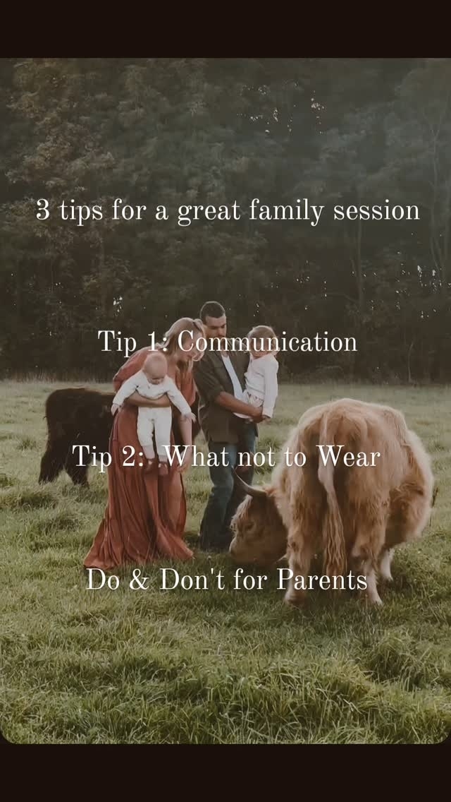 Three Essential Tips for a Successful Photography Session
