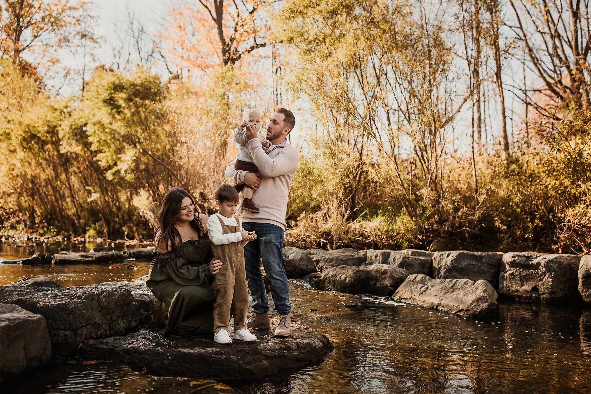 A Warm Fall Family Session on Hamilton’s Red Hill Trail