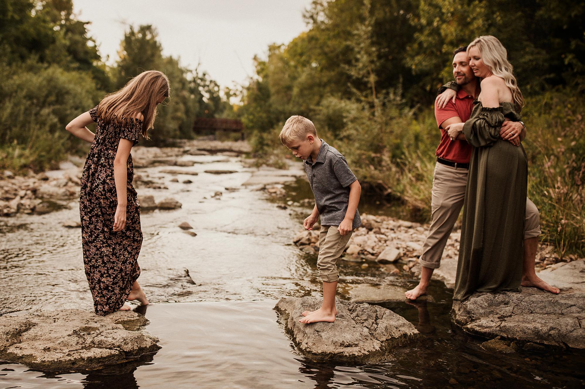 The McConachie Family | Intimate Summer Moments by the Creek